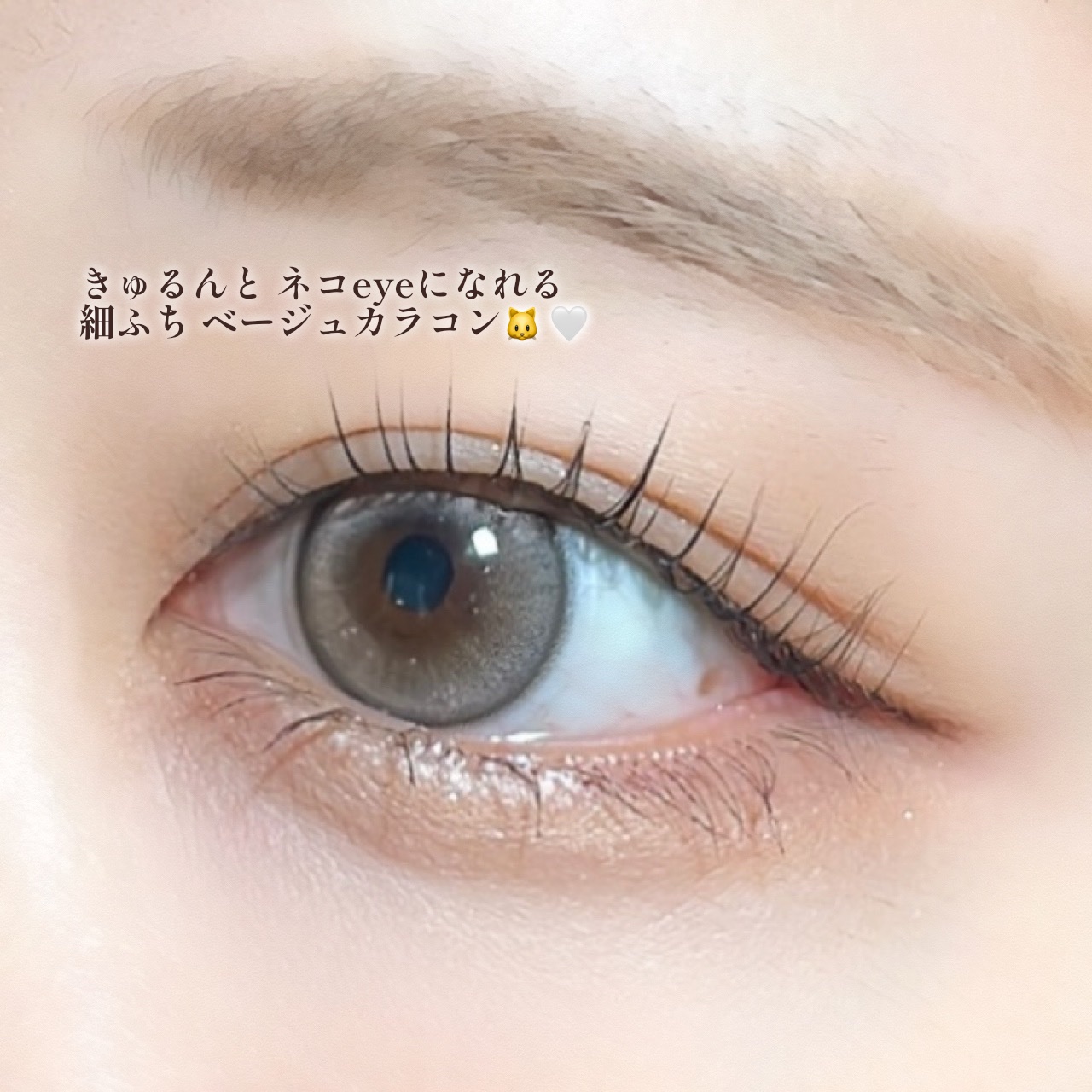 MEOW(ミヤオ) 1month/OLOLA/１ヶ月（１MONTH）カラコンを使ったクチコミ（3枚目）