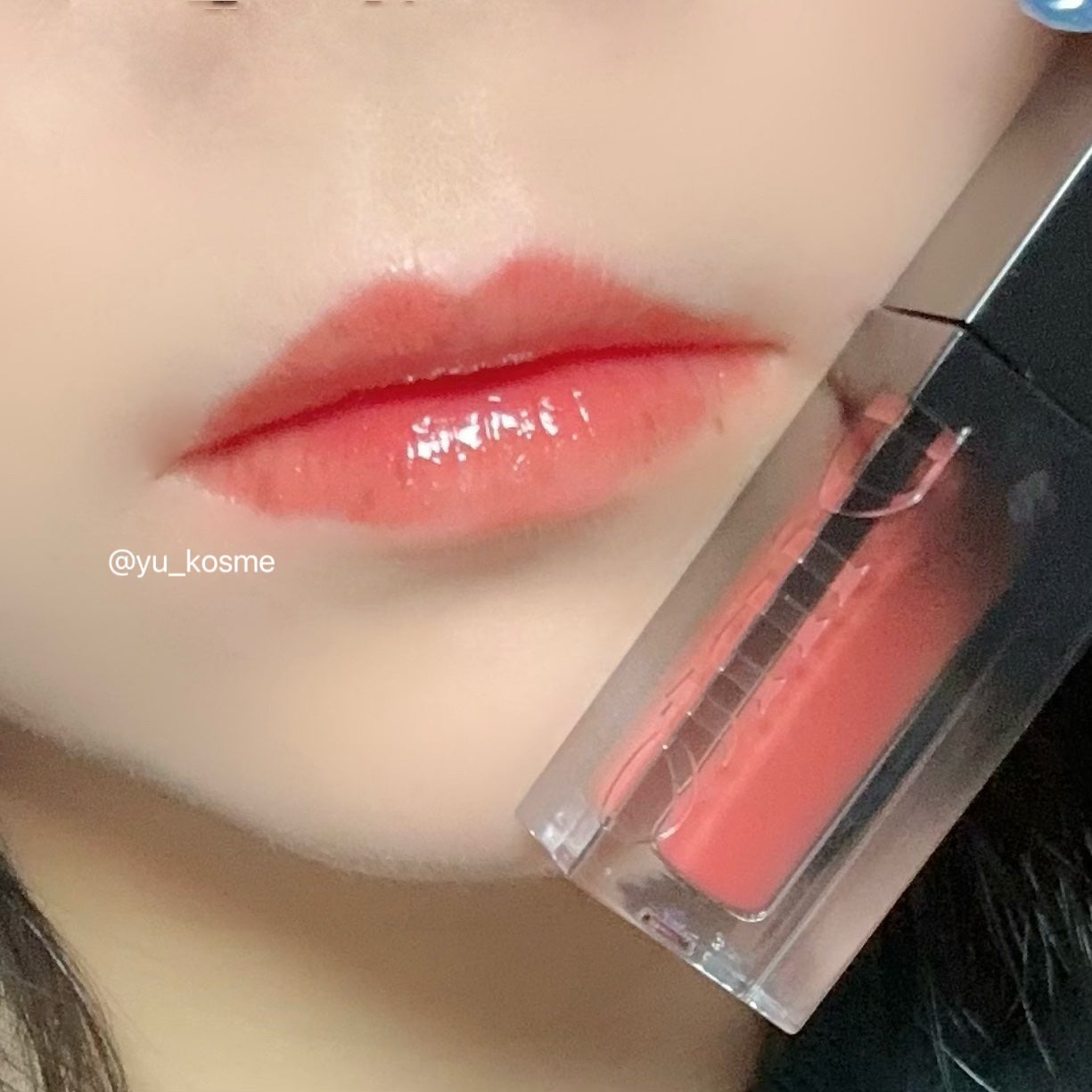 ブラーグロイリップティント/Dinto/リップティントを使ったクチコミ(3枚目)