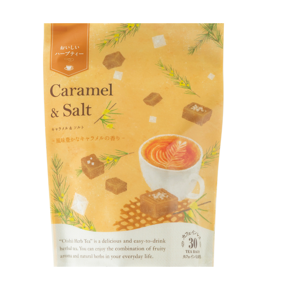 おいしいハーブティー キャラメル＆ソルト 30ヶ入
