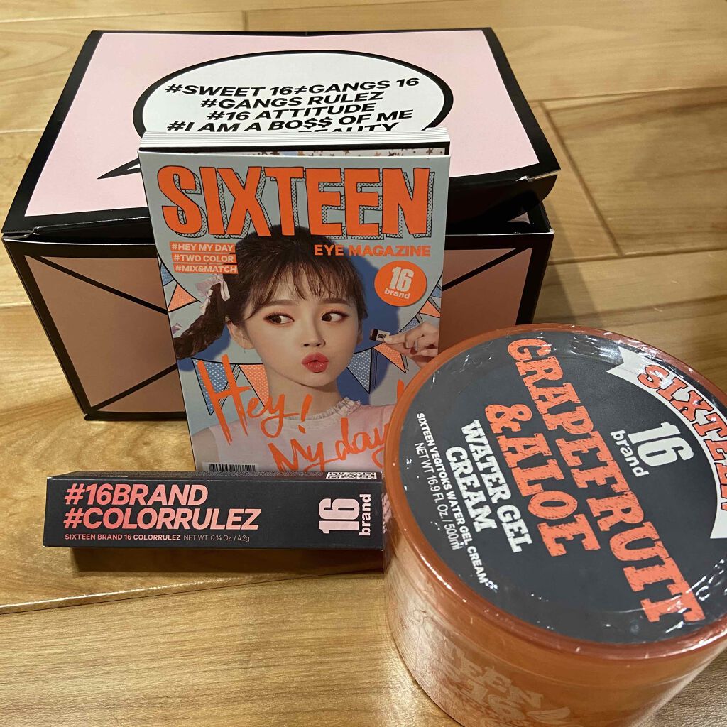 COLORRULEZ/16BRAND/リップグロスを使ったクチコミ（1枚目）