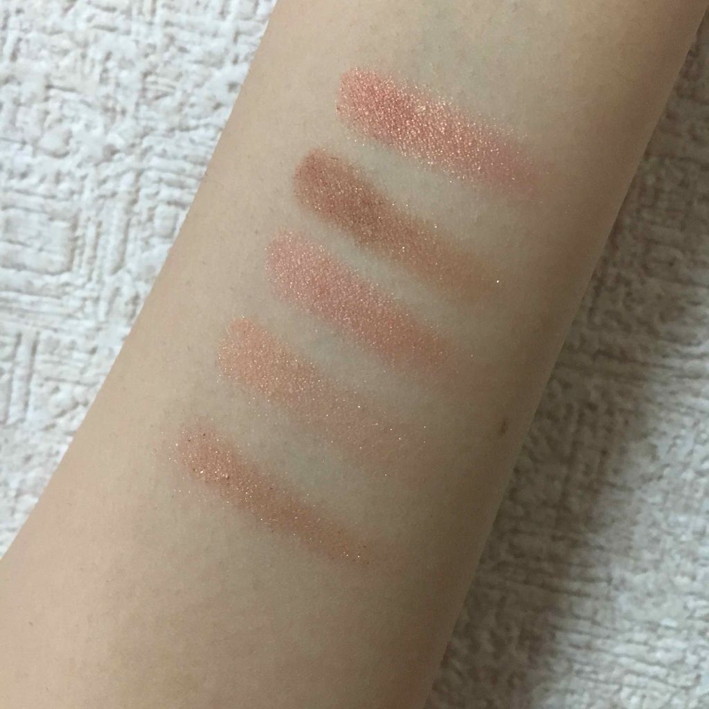 アクセントカラーアイズ CC/インテグレート/アイシャドウパレットを使ったクチコミ（2枚目）