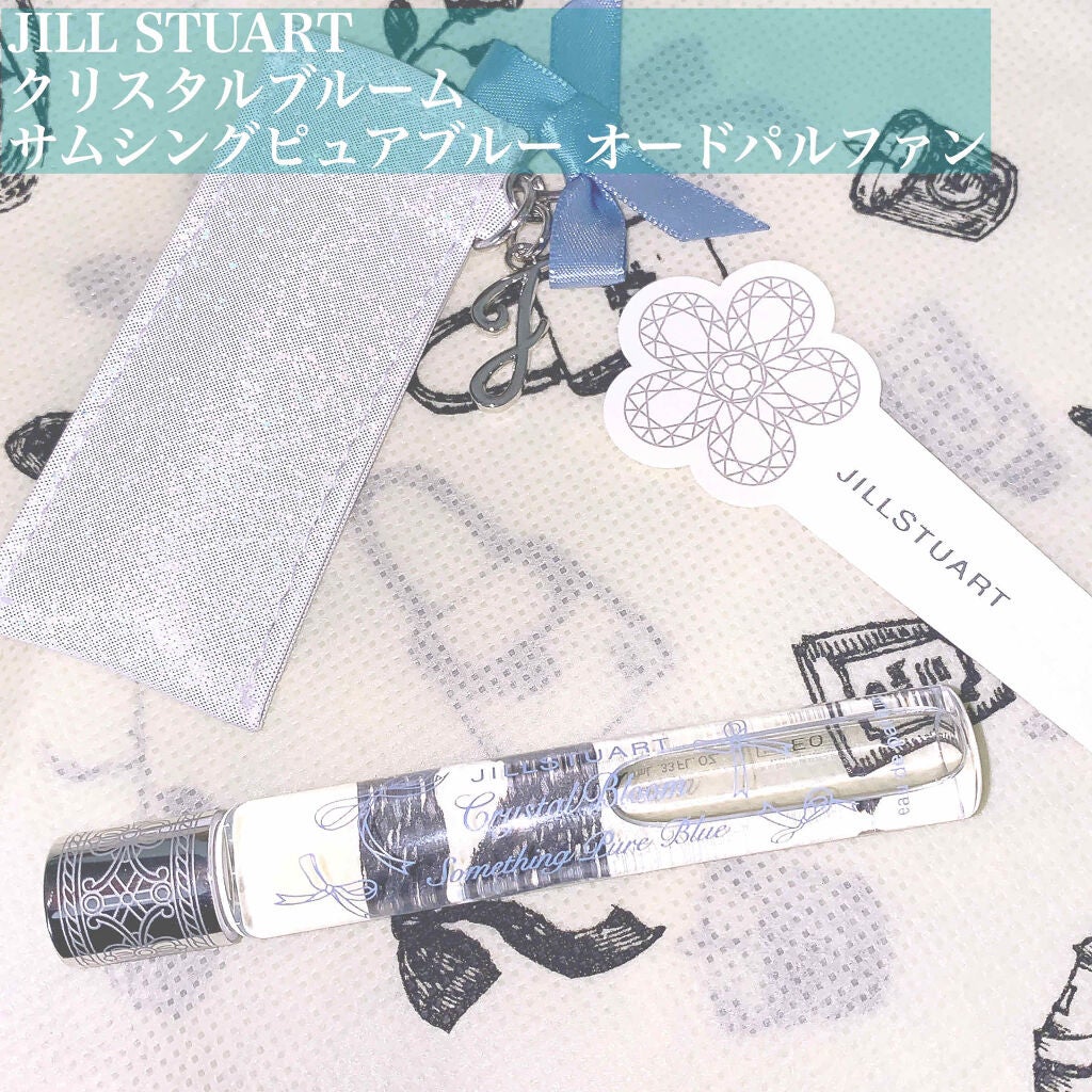 クリスタルブルーム サムシングピュアブルー オードパルファン ローラーボール/JILL STUART/香水(レディース)を使ったクチコミ(1枚目)