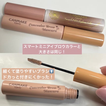 コンシーラーブロウマスカラ/キャンメイク/その他アイブロウを使ったクチコミ(8枚目)