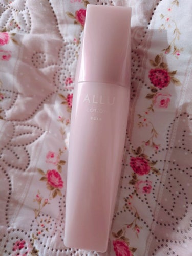 【使った商品】  
POLA  ALLU LOTION (ポーラ アリュー ローション)

【商品の特徴】
保湿化粧水  120mL
1回2プッシュ(冬場は3プッシュがいいらしいです)

【肌質】
PO