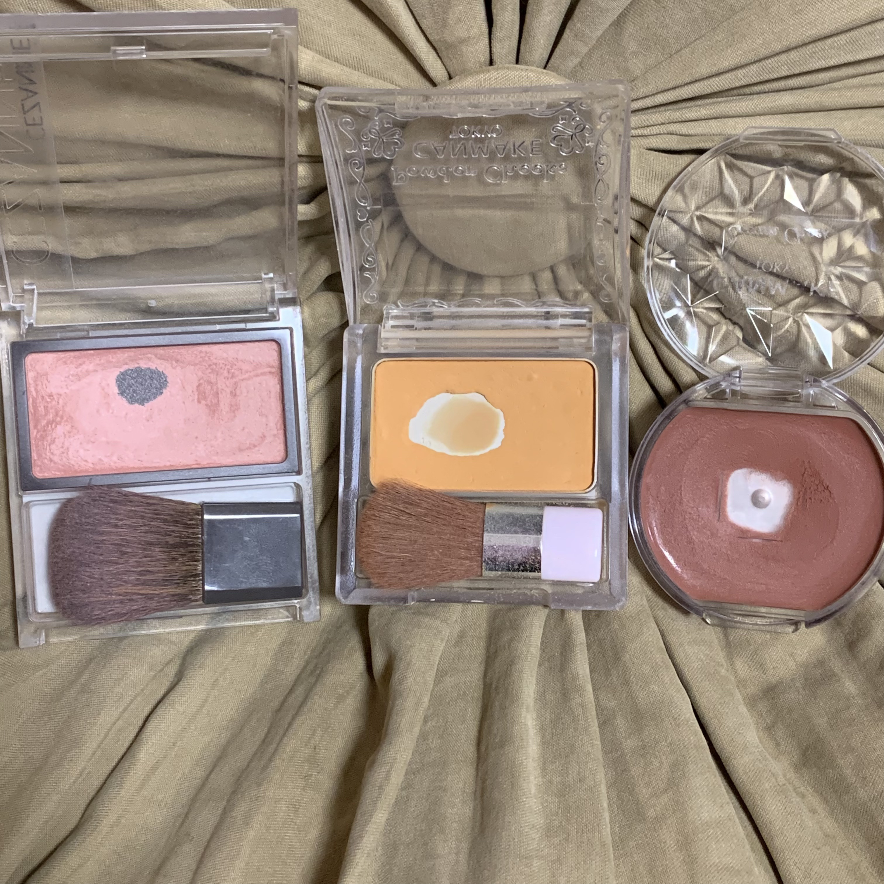 【旧品】パウダーチークス/キャンメイク/パウダーチークを使ったクチコミ（2枚目）