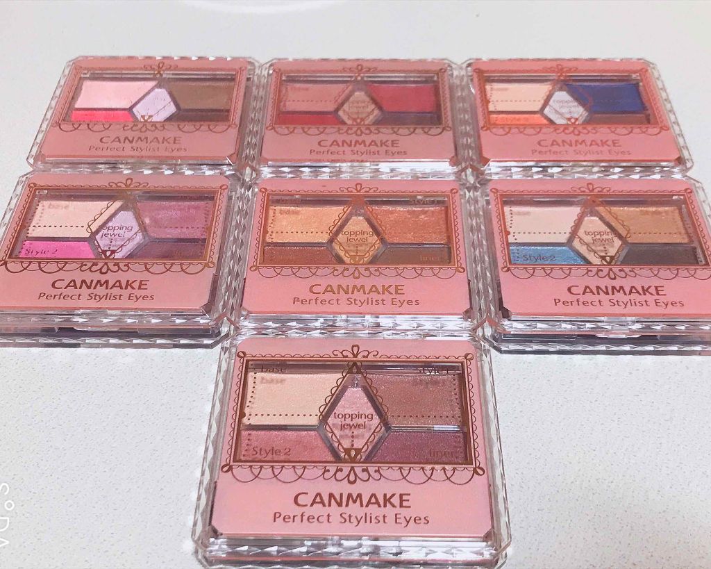 【旧品】パーフェクトスタイリストアイズ/キャンメイク/アイシャドウパレットを使ったクチコミ（2枚目）