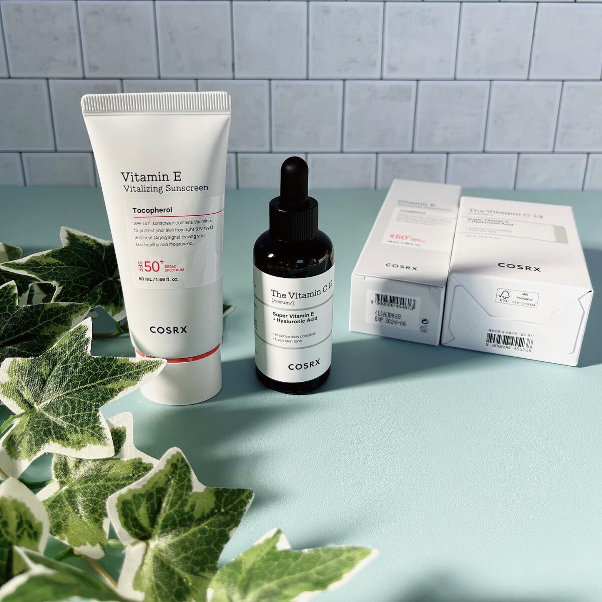 ビタミンEバイタライジングUVクリーム　SFP50＋/COSRX/日焼け止めクリームを使ったクチコミ（3枚目）