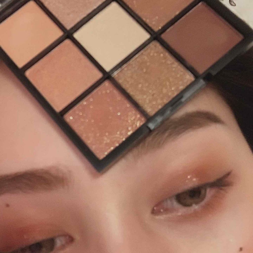 UR GLAM BLOOMING EYE COLOR PALETTE/U R GLAM/アイシャドウパレットを使ったクチコミ(1枚目)
