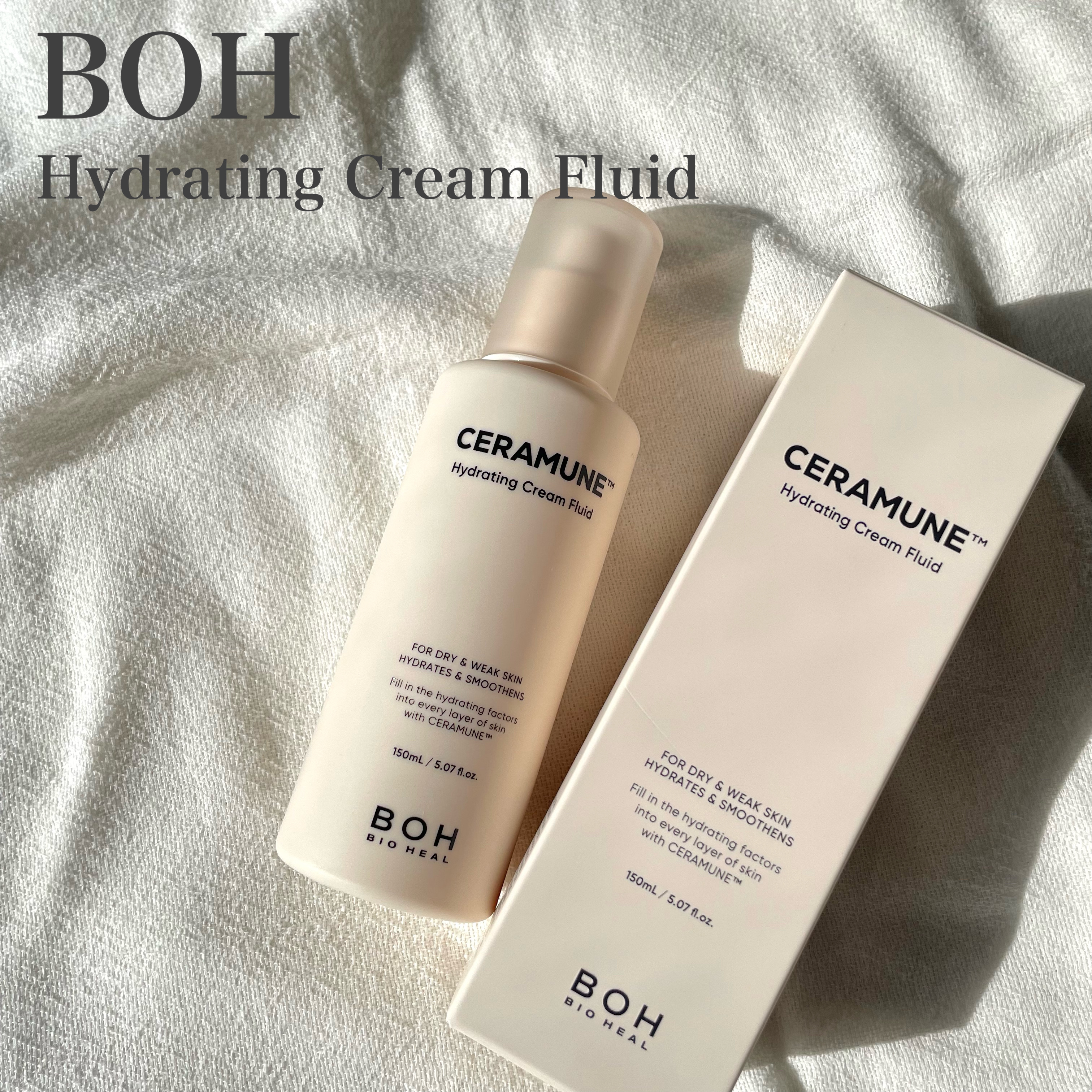 セラミューン™ハイドレーティングクリームフルイド /BIOHEAL BOH/乳液を使ったクチコミ（1枚目）