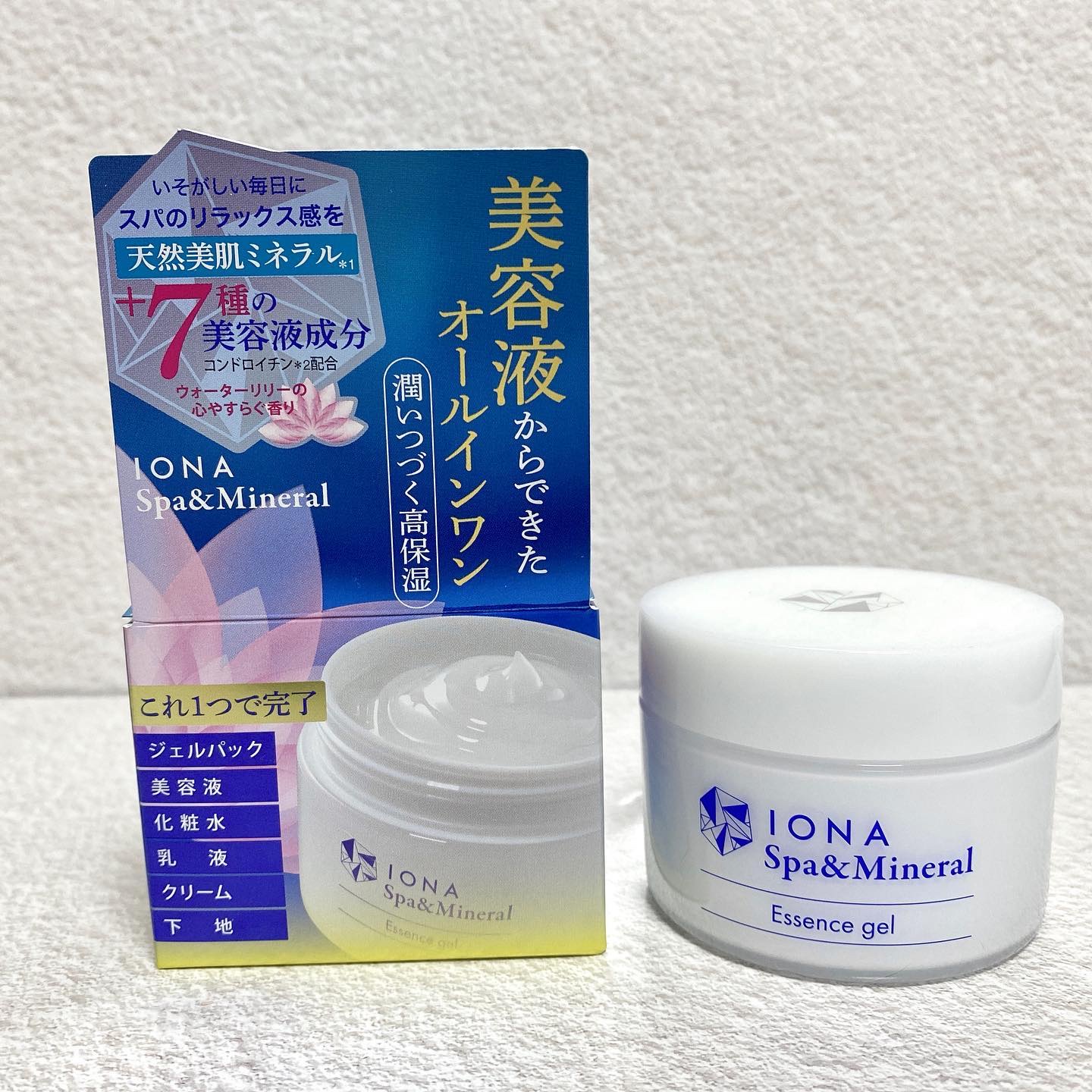 エッセンス ジェル EX/イオナ スパ＆ミネラル/オールインワン化粧品を使ったクチコミ（2枚目）