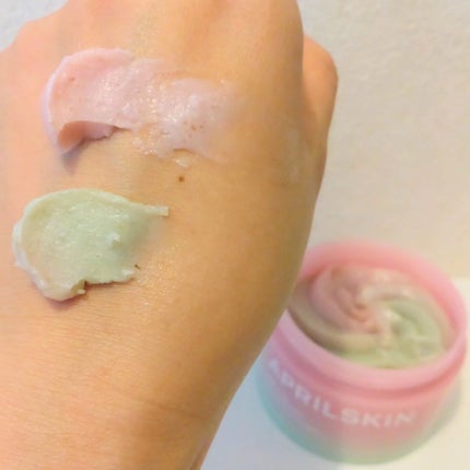ピンクアロエメレンゲクレンザー/APRILSKIN/その他洗顔料を使ったクチコミ(5枚目)