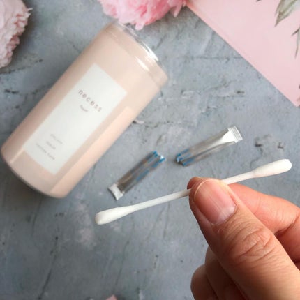 necess まつげ美容液綿棒 /コジット/まつげ美容液を使ったクチコミ(5枚目)