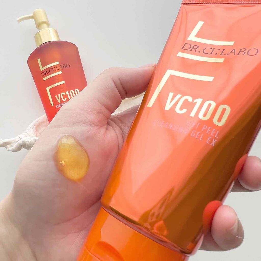 VC100ホットピールクレンジングゲルEX/ドクターシーラボⓇ/クレンジングジェルを使ったクチコミ（3枚目）