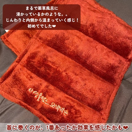 五色薬手 温熱パック/OSEQUE/ボディグッズを使ったクチコミ(4枚目)