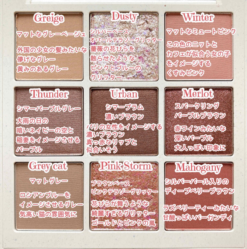 TERRAZZO Shadow palette/HOLIKA HOLIKA/アイシャドウパレットを使ったクチコミ(5枚目)