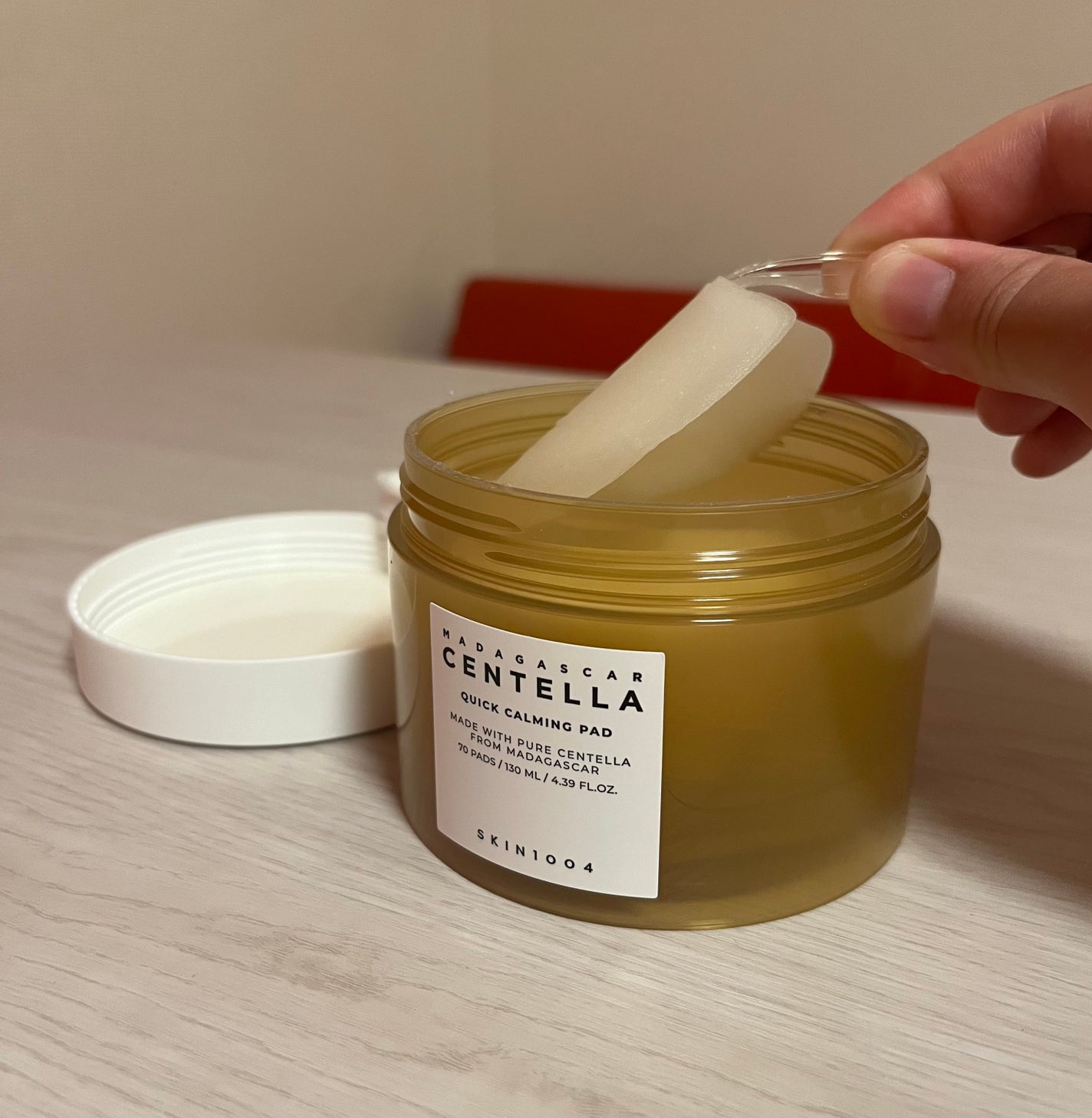 センテラ クイックカーミングパッド/SKIN1004/トナーパッドを使ったクチコミ(1枚目)