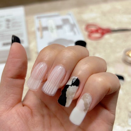 セルフカスタム ネイルシール/KEEPU/ネイルシールを使ったクチコミ(3枚目)