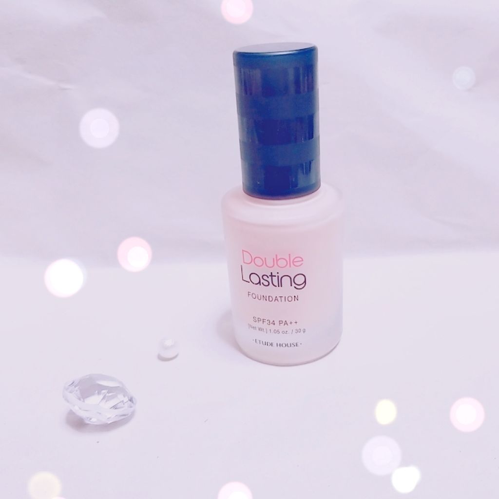 ダブルラスティング ファンデーション ベージュ/ETUDE/リキッドファンデーションを使ったクチコミ（1枚目）