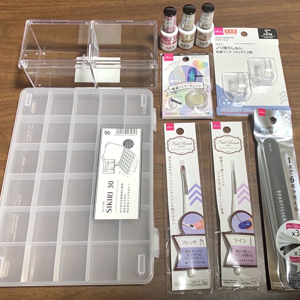 ミラーネイルパウダー/DAISO/ネイル用品を使ったクチコミ（1枚目）