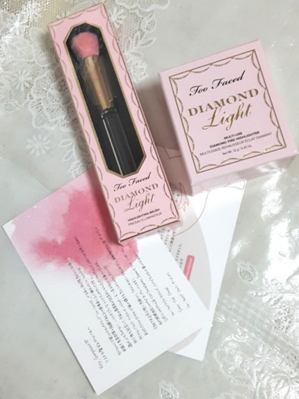 ダイヤモンドライト マルチユース ハイライター/Too Faced/パウダーハイライトを使ったクチコミ(2枚目)