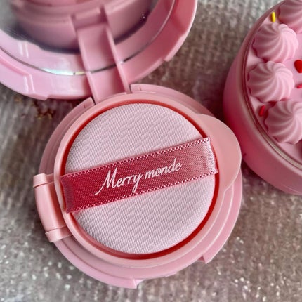 ハッピーユアデイクッション/Merrymonde/クッションファンデーションを使ったクチコミ(4枚目)