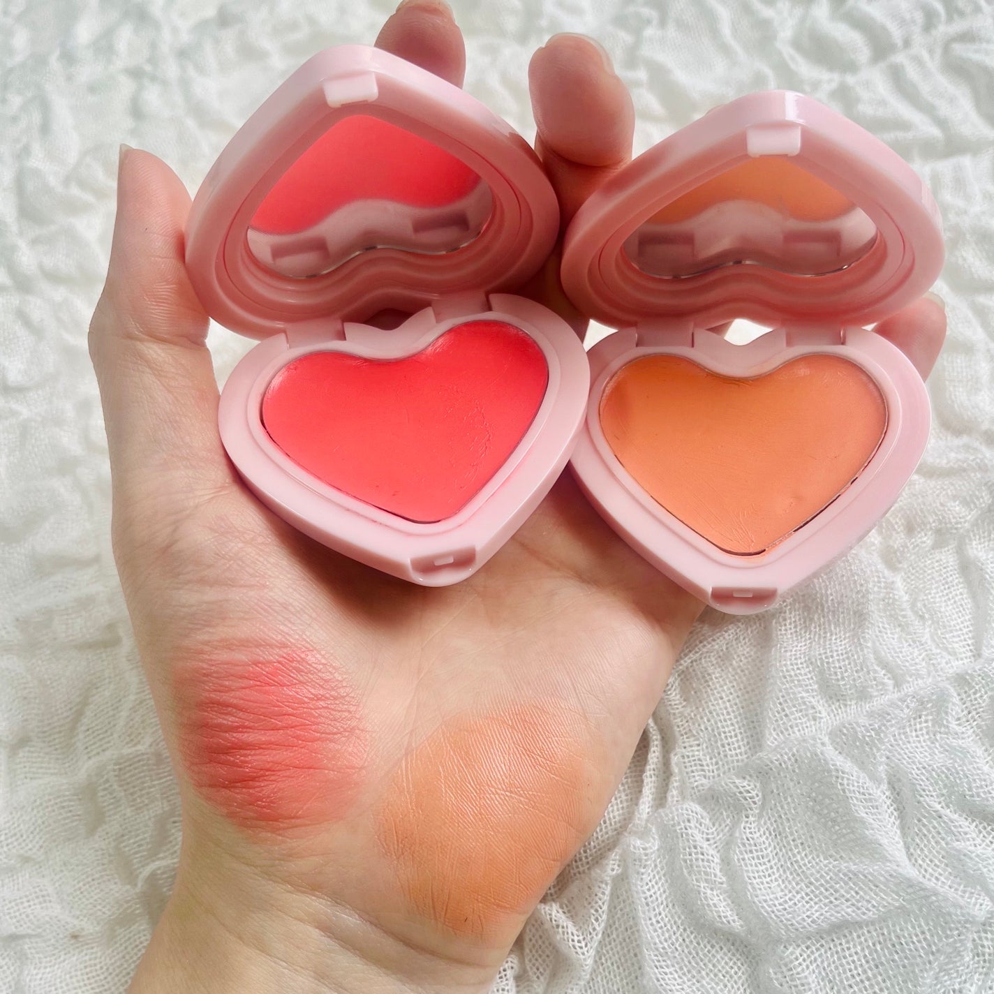 ソフト クリーム チーク/AOU/ジェル・クリームチークを使ったクチコミ(4枚目)