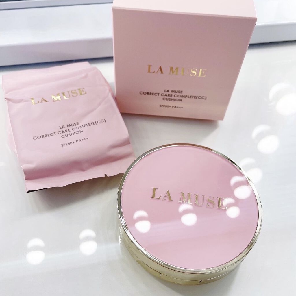 CORRECT CARE COMPLETE CC CUSHION/ラミューズ/クッションファンデーションを使ったクチコミ（3枚目）