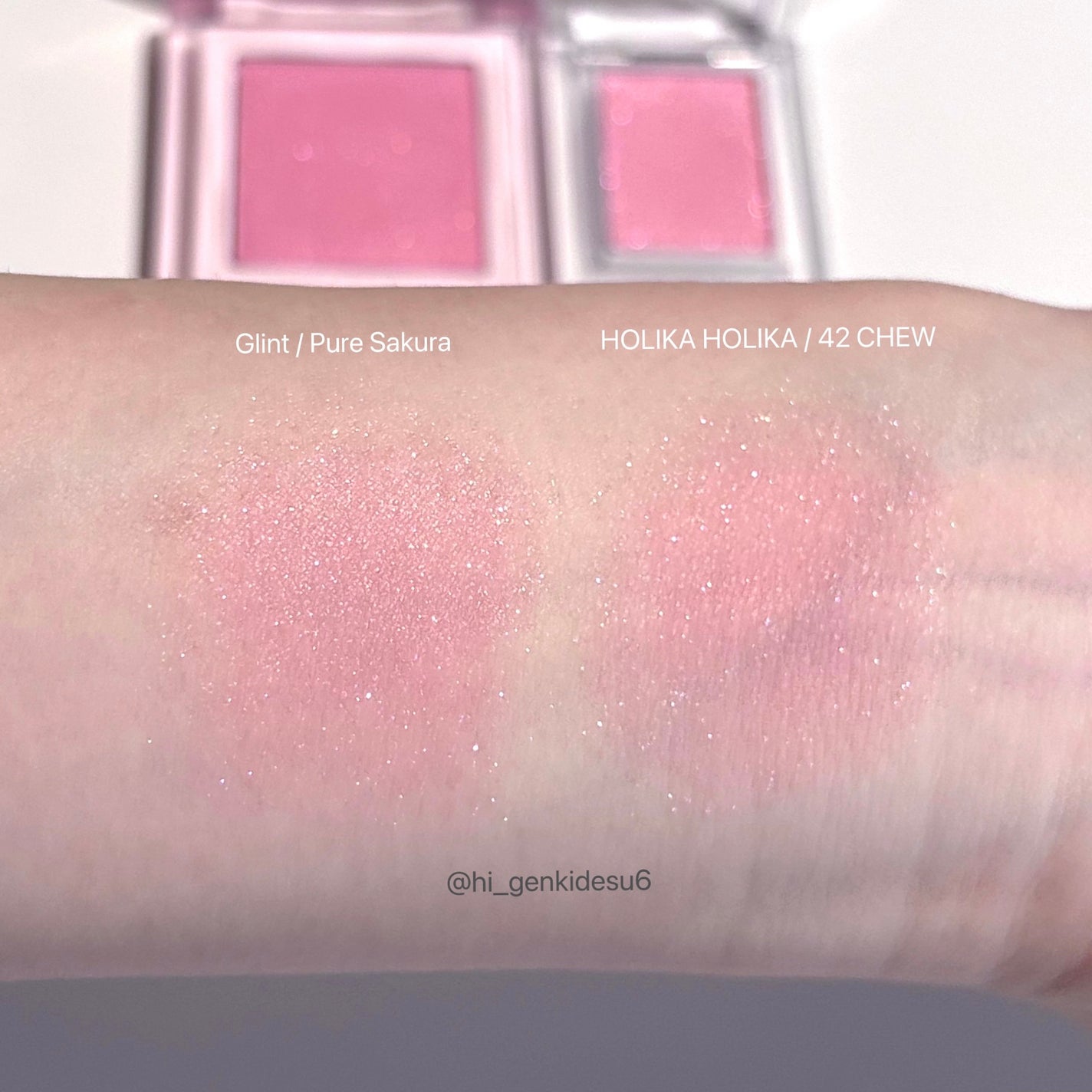 マイフェイブピースアイシャドウ/HOLIKA HOLIKA/単色アイシャドウを使ったクチコミ(3枚目)