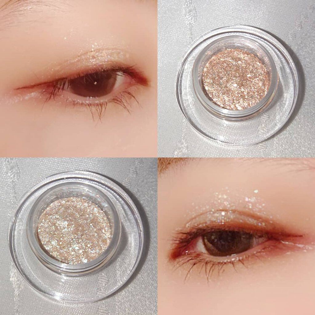 ネイミングスパークルアイグリッターポット/NAMING./グリッターを使ったクチコミ（3枚目）