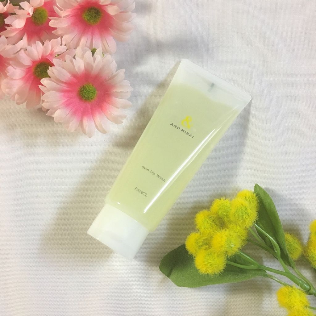 スキンアップウォッシュ/AND MIRAI/洗顔フォームを使ったクチコミ（1枚目）