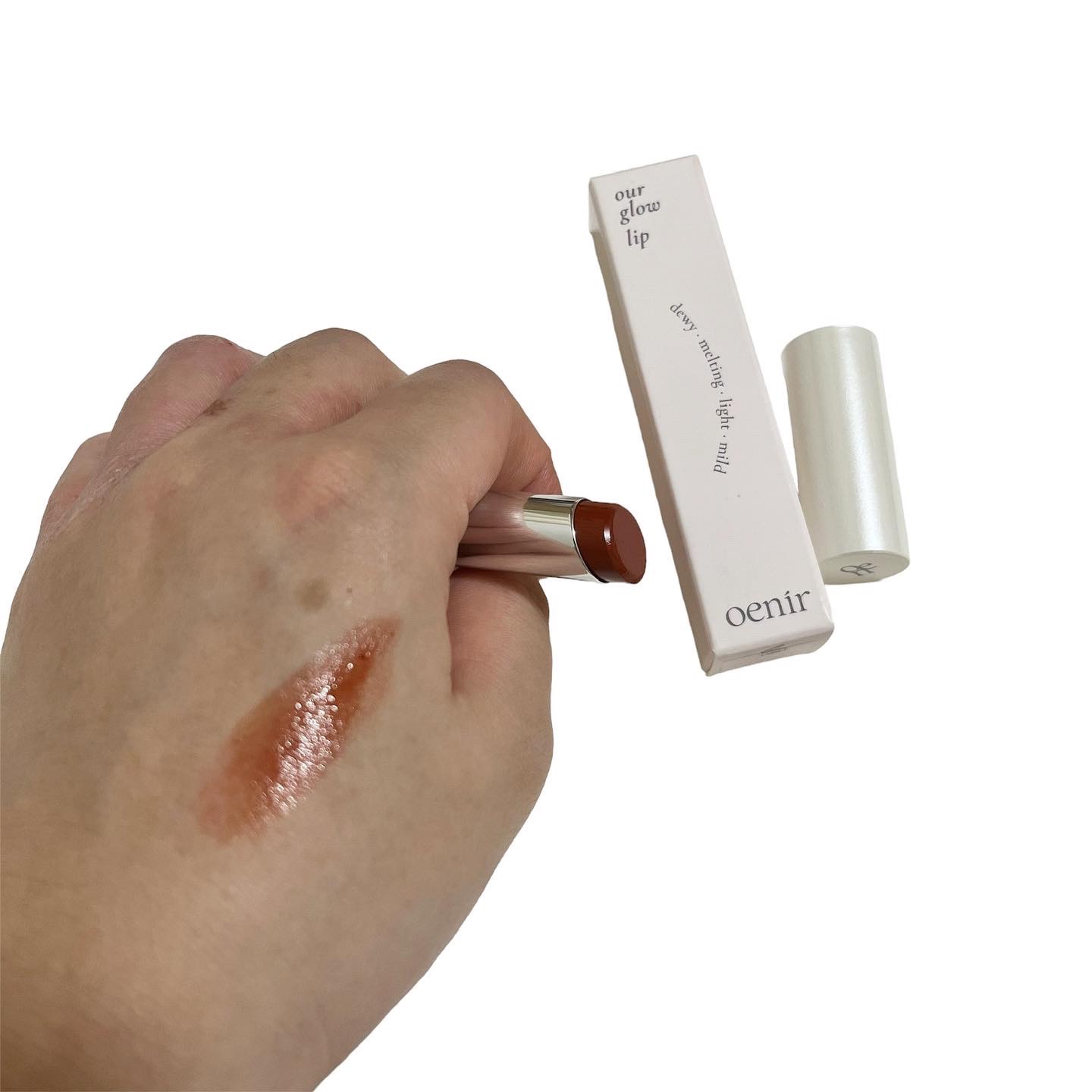 アワーグロウリップ #13 Chilish/oenir/口紅を使ったクチコミ（3枚目）