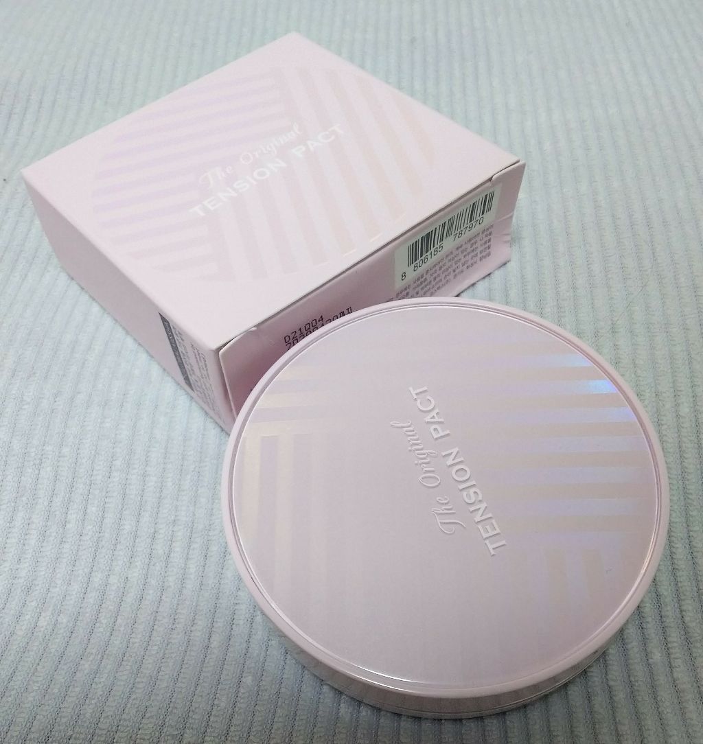 テンションパクト インテンスモイスチャー/MISSHA/クッションファンデーションを使ったクチコミ(1枚目)