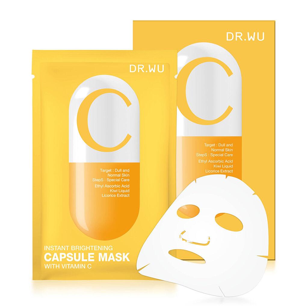 カプセルマスク ブライトニング Vit C＜フェイスマスク＞ / DR.WU