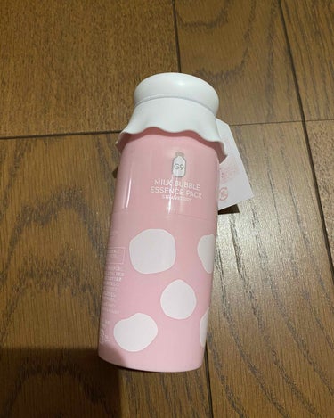 MILK BUBBLE ESSENCE PACK ＃STRAWBERRY/G9SKIN/美容液を使ったクチコミ（1枚目）