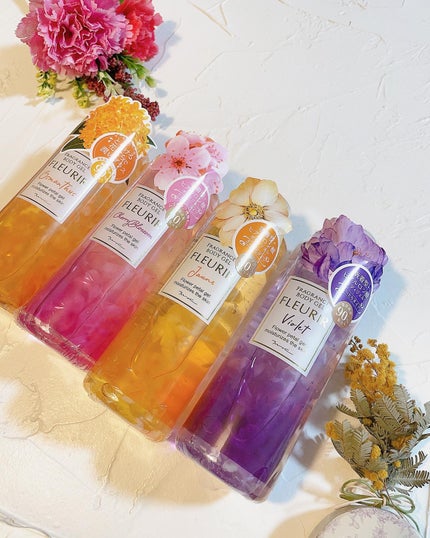 フルリールボディジェル オスマンサス/MOC/ボディローションを使ったクチコミ(9枚目)