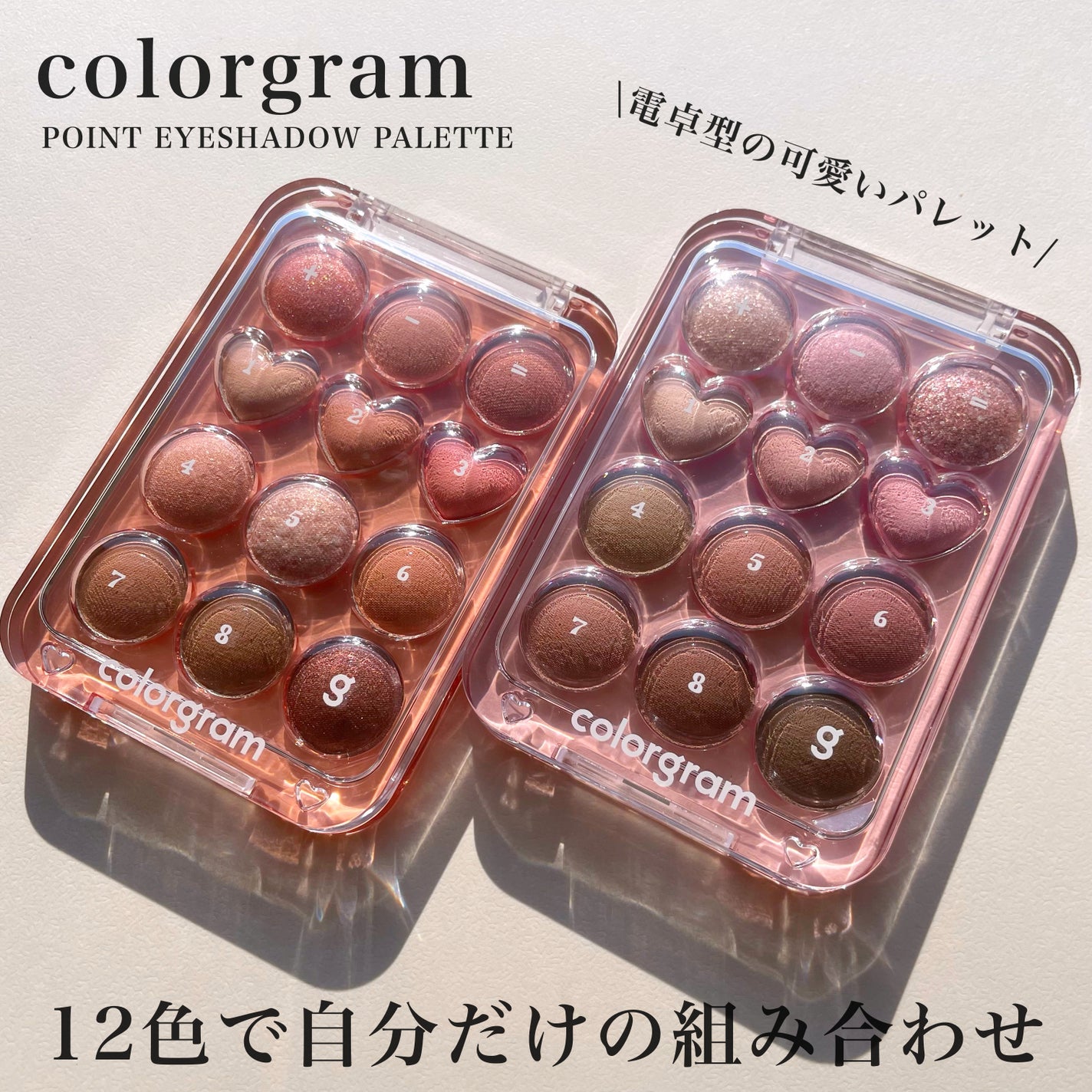 目元チュートリアルアイパレット/Colorgram/アイシャドウパレットを使ったクチコミ(1枚目)