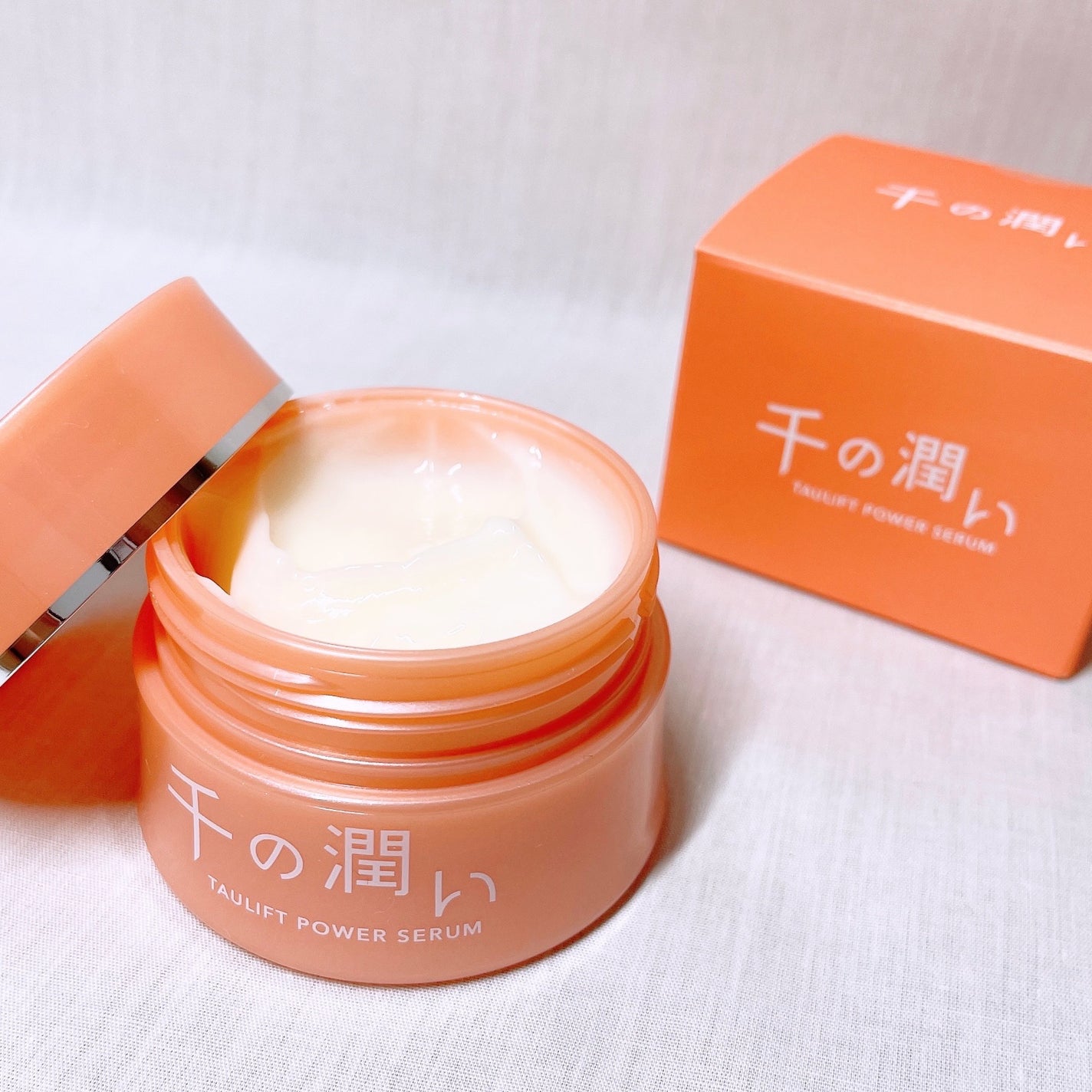 タウリフトパワーセラム/千の潤い/美容液を使ったクチコミ(4枚目)