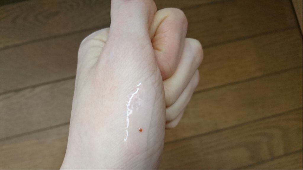 じわっと温感リップスクラブ/DAISO/リップグロスを使ったクチコミ(4枚目)