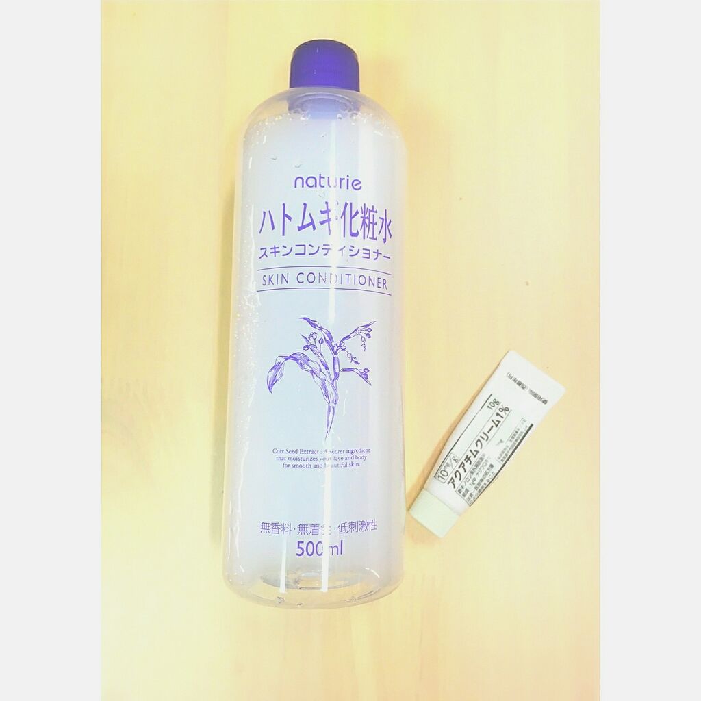 ハトムギ化粧水(ナチュリエ スキンコンディショナー R )/ナチュリエ/化粧水を使ったクチコミ(2枚目)
