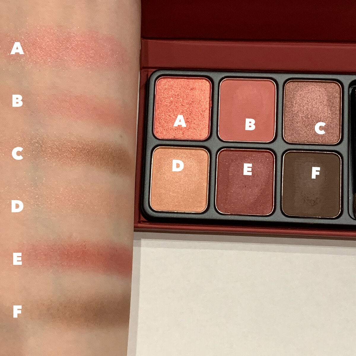 アイカラーパレット/heme/アイシャドウパレットを使ったクチコミ(4枚目)