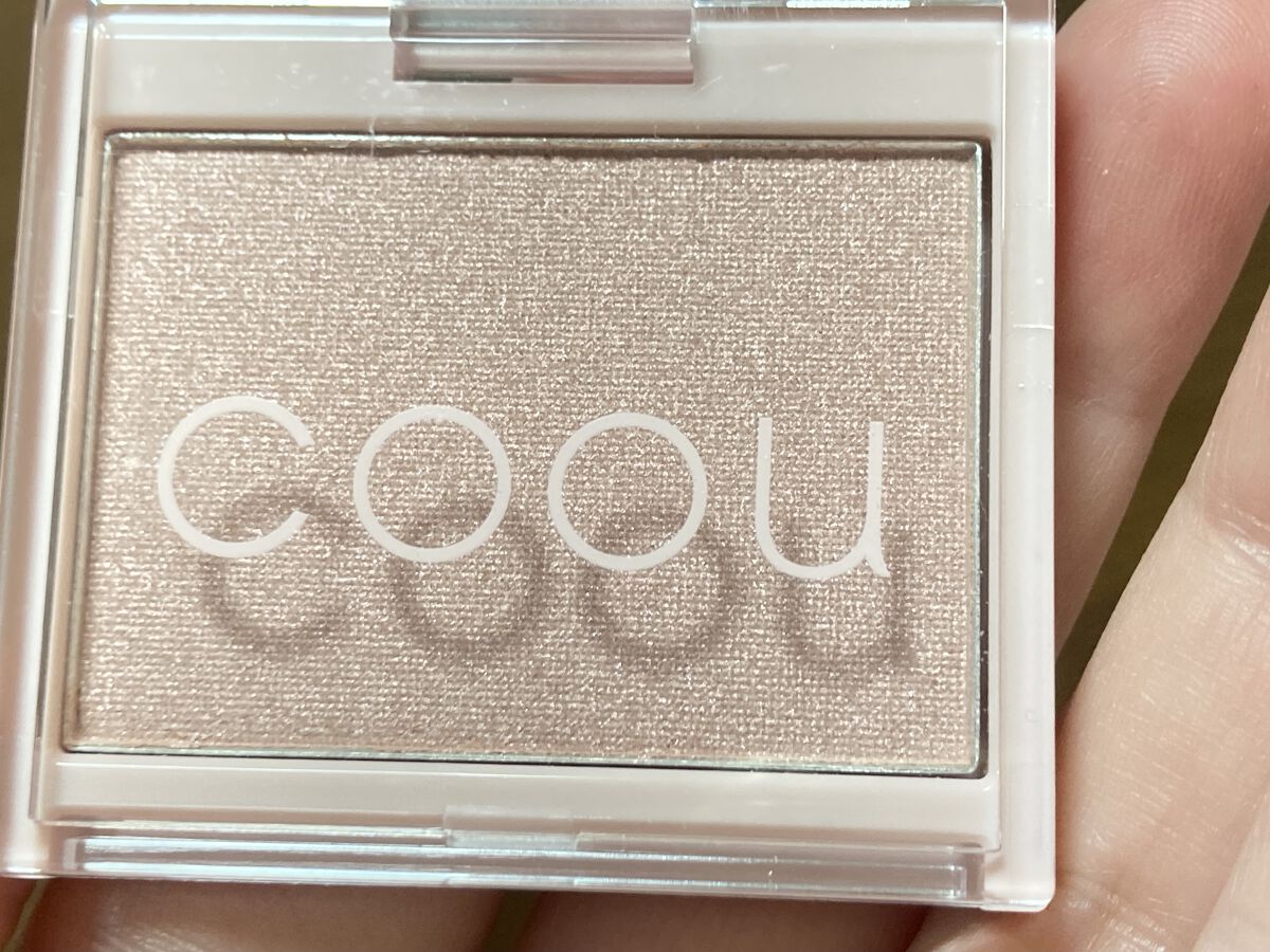 グリッターシャドウ/coou/グリッターを使ったクチコミ（2枚目）