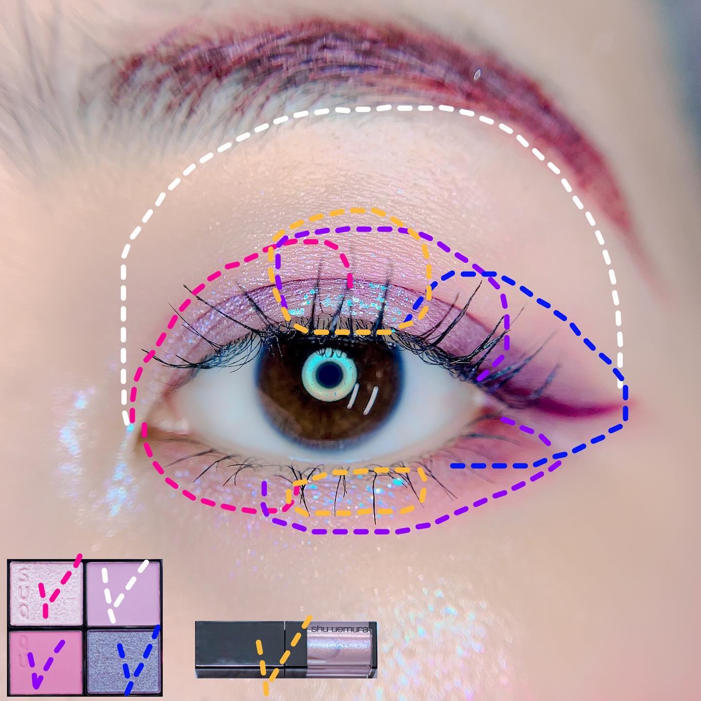 シグニチャー カラー アイズ/SUQQU/アイシャドウパレットを使ったクチコミ（2枚目）