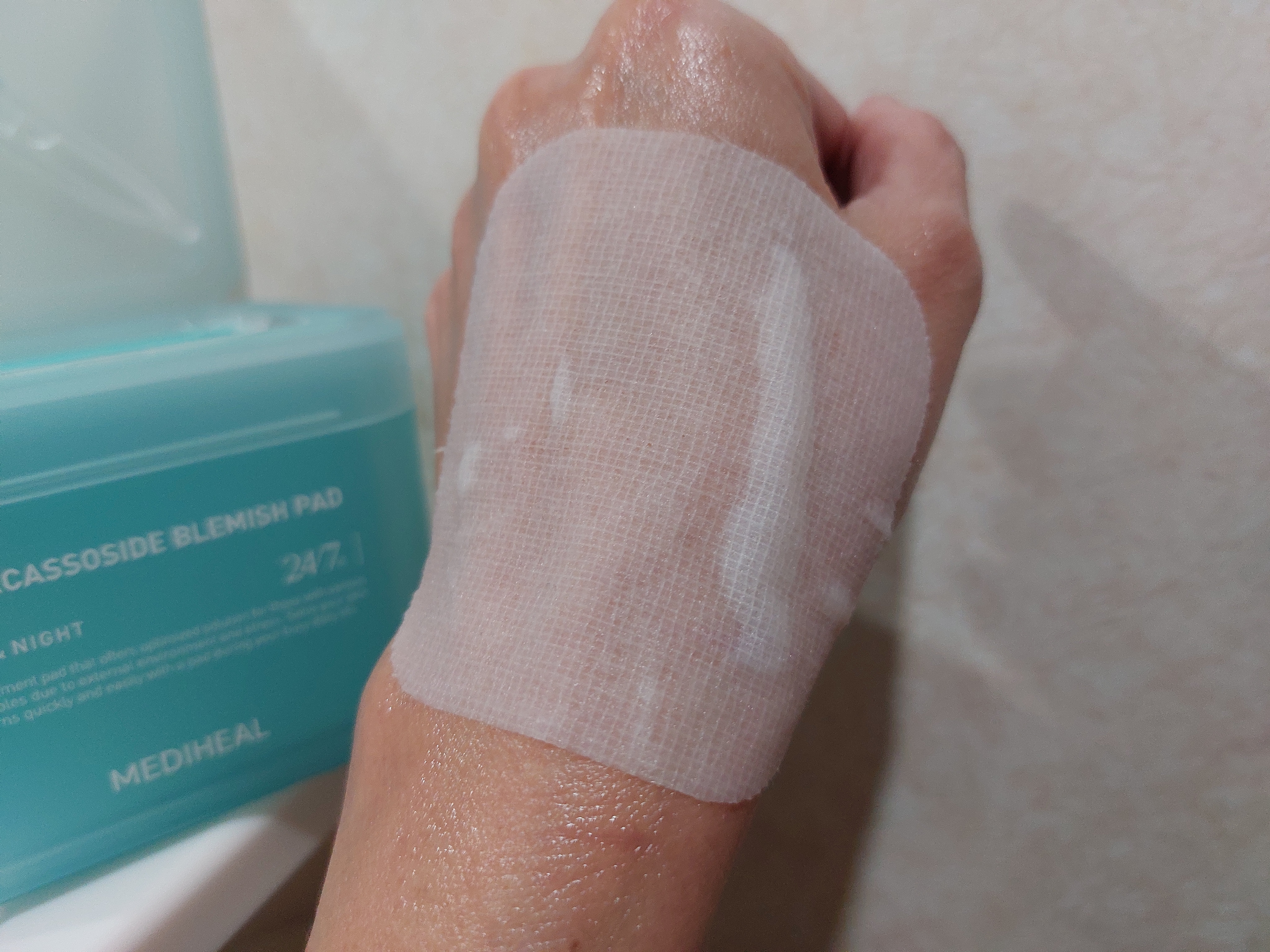 マデカソサイド ブレミッシュパッド/MEDIHEAL/トナーパッドを使ったクチコミ（3枚目）