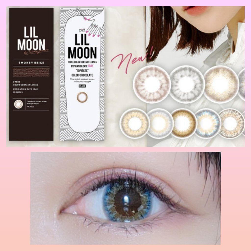 LIL MOON 1day/LILMOON/ワンデー（１DAY）カラコンを使ったクチコミ（1枚目）