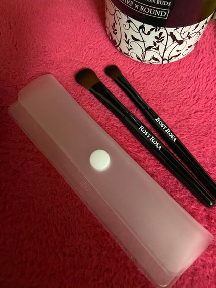 ファイバーアイシャドウブラシセット/ロージーローザ/メイクブラシを使ったクチコミ(1枚目)