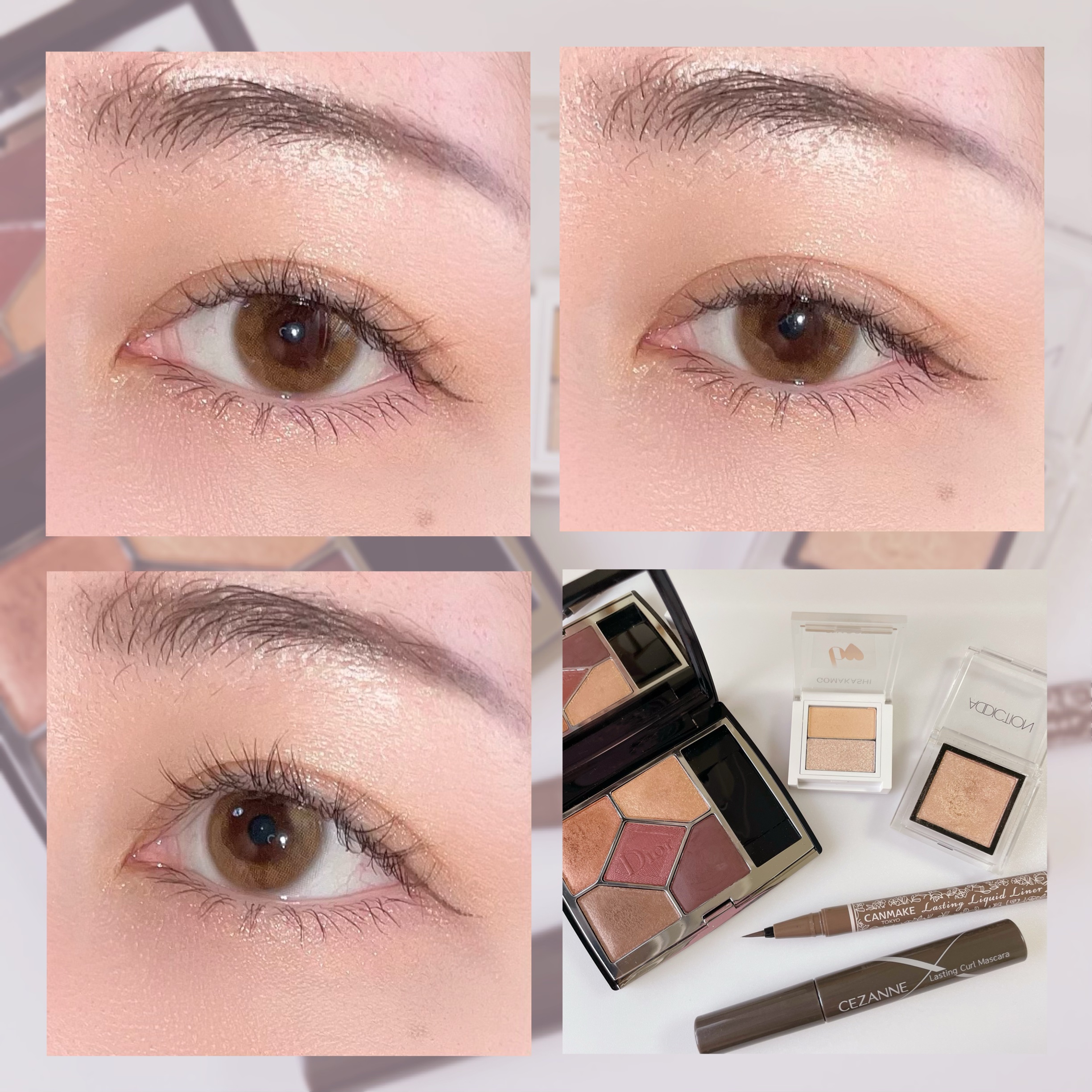 ラスティングリキッドライナー/キャンメイク/リキッドアイライナーを使ったクチコミ（1枚目）