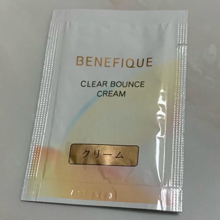 クリアバウンスクリーム /BENEFIQUE/フェイスクリームを使ったクチコミ(1枚目)