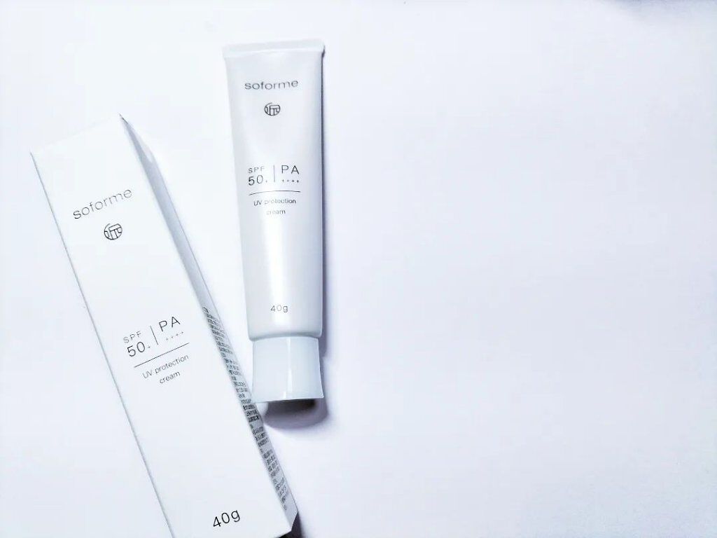 美白UVクリーム/soforme/日焼け止めクリームを使ったクチコミ（1枚目）