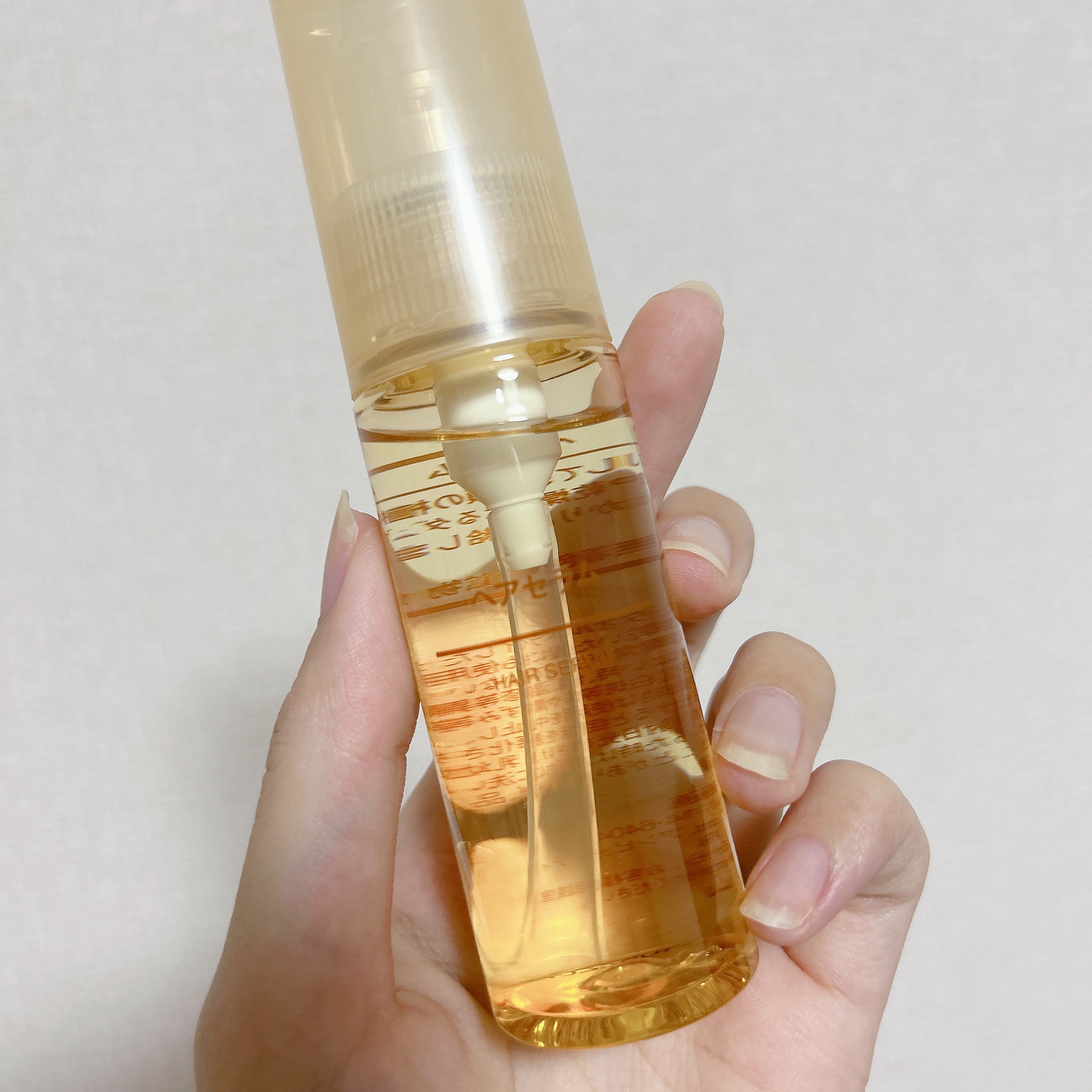 ヘアセラム/無印良品/ヘアオイルを使ったクチコミ（1枚目）