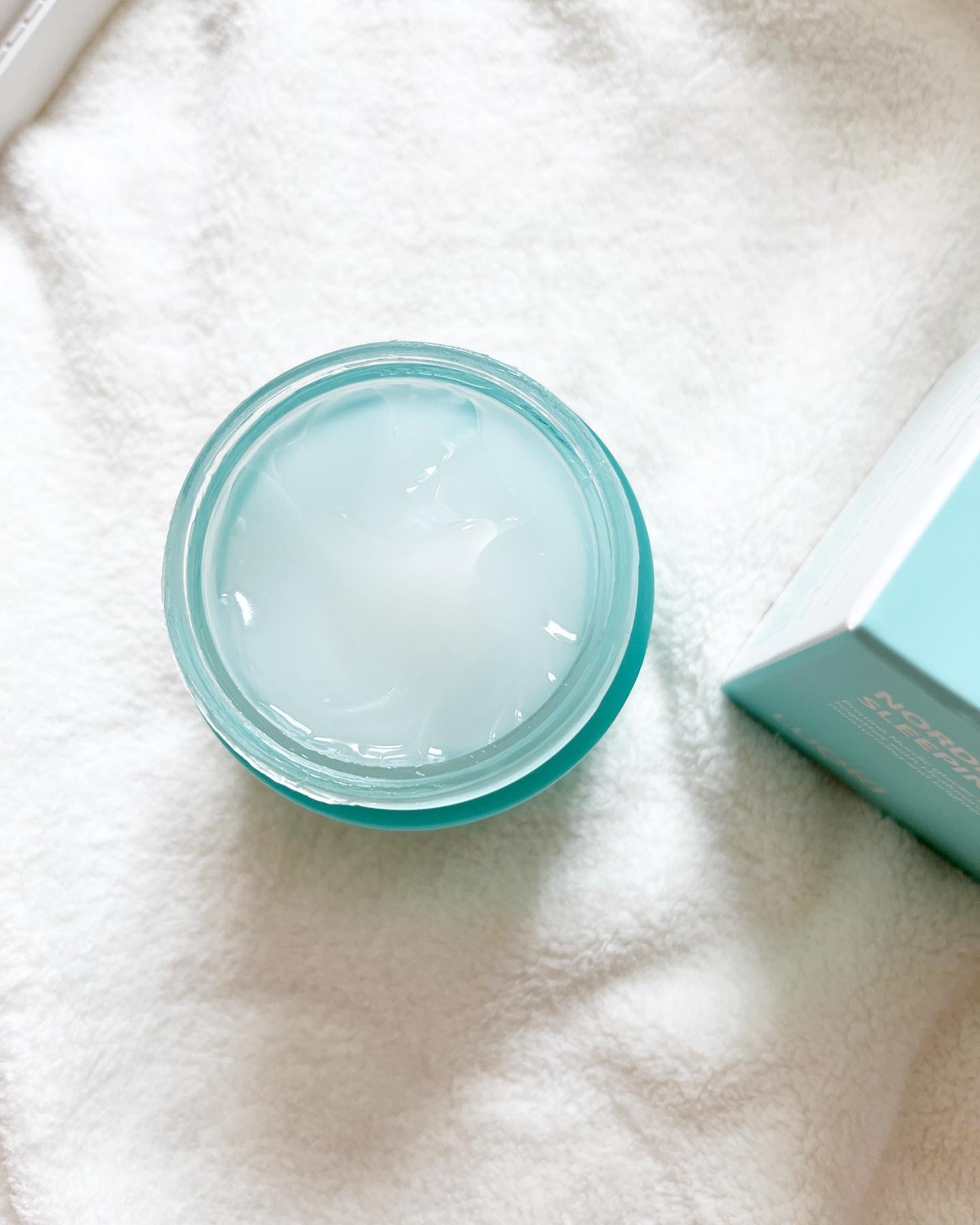 ノルディック氷河水スリーピングパック/LUOKI/フェイスクリームを使ったクチコミ（3枚目）